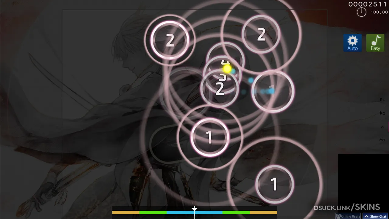 TOP 5 BEST osu!mania 4K CIRCLE SKINS 