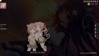 Railgun osu skin,Railgun osu skin,mikoto misaka osu skin,