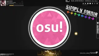 Simply Mania osu skin,Simply Mania osu skin,contest-5 osu skin,