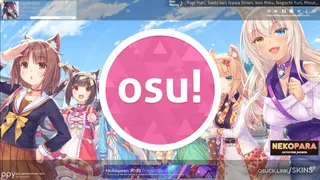 NEKOPARA osu skin,NEKOPARA osu skin,nekopara osu skin,contest-3 osu skin,