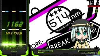 O2Jam PROJECT 4th Wave - Carbon Lime osu skin,O2Jam PROJECT 4th Wave - Carbon Lime osu skin,o2jam osu skin,contest-5 osu skin,