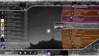 monochrome dusts osu skin,monochrome dusts osu skin,