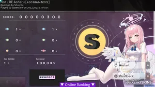 M I K A osu skin,M I K A osu skin,blue archive osu skin,misono mika osu skin,contest-5 osu skin,