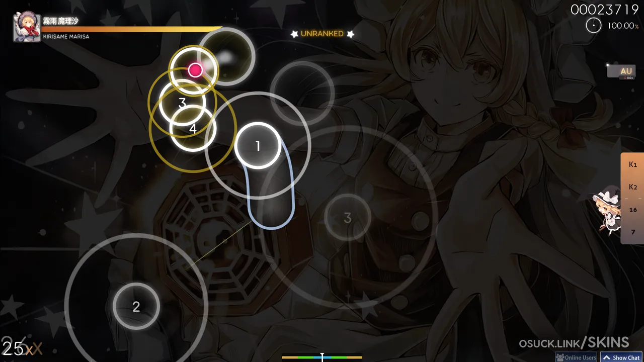 Mona  Genshin Impact 169 SDHD standard  forum  osu