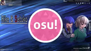 When they cry (Rika&Satoko skin set) osu skin,When they cry (Rika&Satoko skin set) osu skin,rika furude osu skin,higurashi no naku koro ni osu skin,satoko houjou osu skin,contest-5 osu skin,