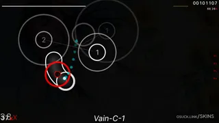 Vain (Cyan cursor) osu skin,Vain (Cyan cursor) osu skin,hddt osu skin,minimalistic osu skin,