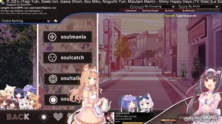 NEKOPARA osu skin,NEKOPARA osu skin,nekopara osu skin,contest-3 osu skin,