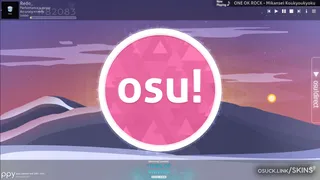 Wintherest osu skin,Wintherest osu skin,minimalistic osu skin,contest-3 osu skin,