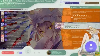 Kudamaki osu skin,Kudamaki osu skin,contest-3 osu skin,minimalistic osu skin,touhou project osu skin,tsukasa kudamaki osu skin,