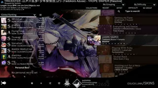 NieR (automta) osu skin,NieR (automta) osu skin,