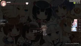 NEKOPARA osu skin,NEKOPARA osu skin,nekopara osu skin,contest-3 osu skin,