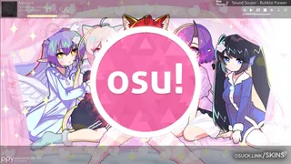 Appu osu skin,Appu osu skin,iappu osu skin,vtuber osu skin,pink osu skin,brighter osu skin,