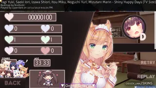 NEKOPARA osu skin,NEKOPARA osu skin,nekopara osu skin,contest-3 osu skin,