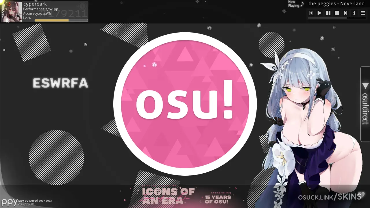 GAME OVER - A Silver Wolf osu! skin [all modes][HD/SD][16:9] : r/OsuSkins