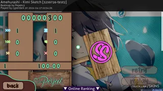 Choco Mint 4k osu skin,Choco Mint 4k osu skin,