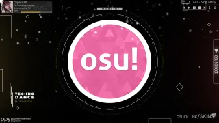 TechnoDance osu skin,TechnoDance osu skin,minimalistic osu skin,