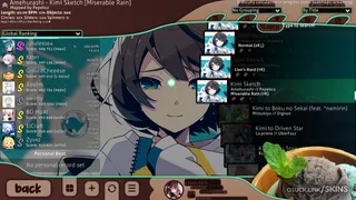 Choco Mint 4k osu skin,Choco Mint 4k osu skin,