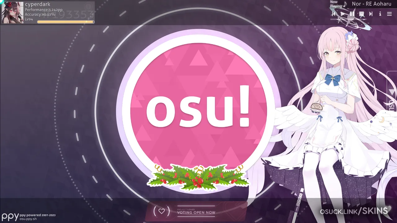 M I K A v1.0 osu skin - osu! skins (v0.9.0-beta)