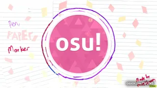 paper, pen, marker osu skin,paper, pen, marker osu skin,contest-5 osu skin,