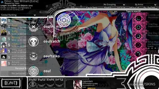 [<o>] [VISIONS] osu skin,[<o>] [VISIONS] osu skin,monochrome osu skin,