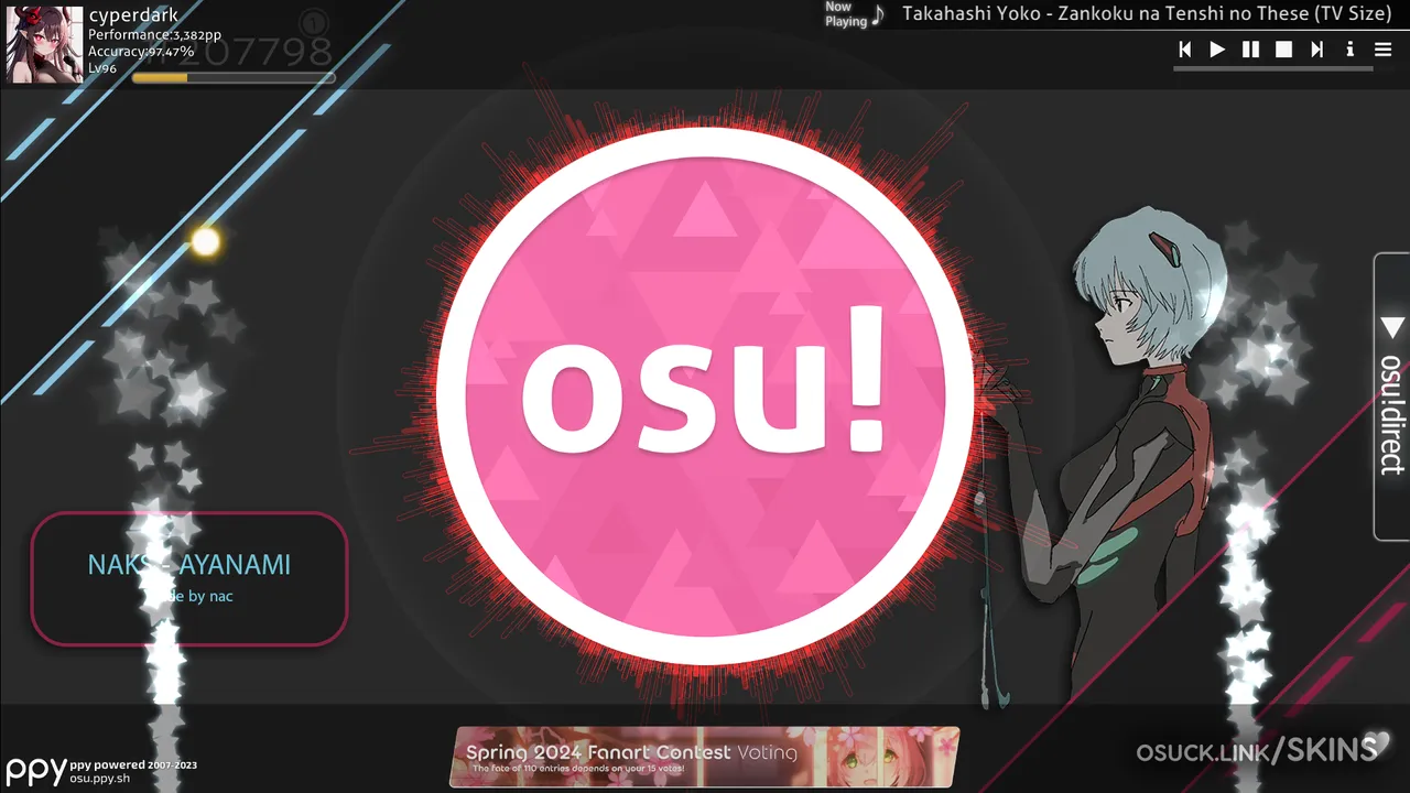 NAKS-Ayanami v1.0 osu skin - osu! skins (v0.9.0-beta)